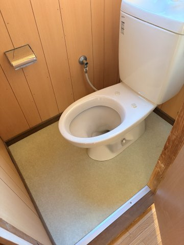 ㈱坂本煉瓦工場貸家のトイレ|トイレは洋式です☆