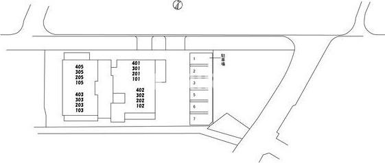 シャーメゾン玉津の区画図