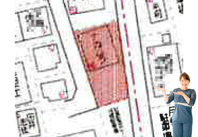 松山市紅葉町の中古一戸建の地図