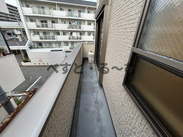 レグルス新明のバルコニー