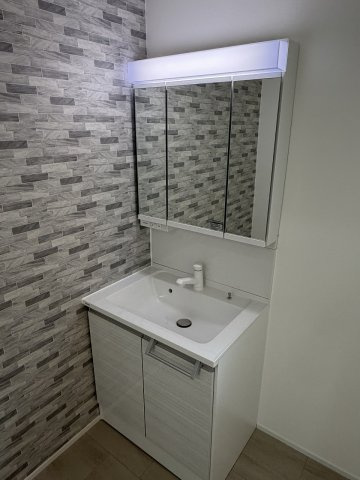 松本市並柳四丁目の独立洗面台