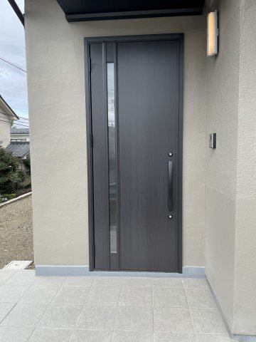 松本市並柳四丁目の玄関