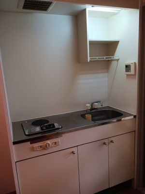 【キッチン】 | メゾンハッピーⅠ | 使いやすいキッチンです