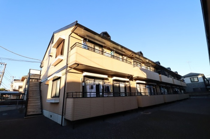 練馬区関町北５丁目のアパートの外観