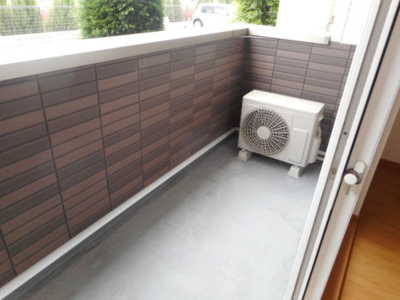 【バルコニー】 | ヴァンクール貴志川Ⅱ | 陽当たり良好なバルコニーです