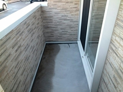 【バルコニー】 | シャノアール西大井Ⅱ | 外からの目が気にならないバルコニーで洗濯物が干せます