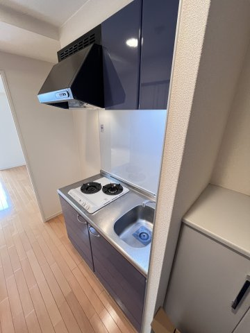 大阪市都島区都島北通１丁目の賃貸マンションのキッチン