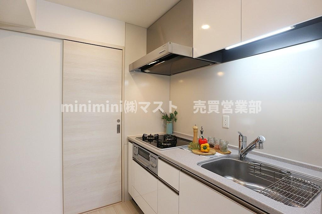 ラシュレ天満橋のキッチン