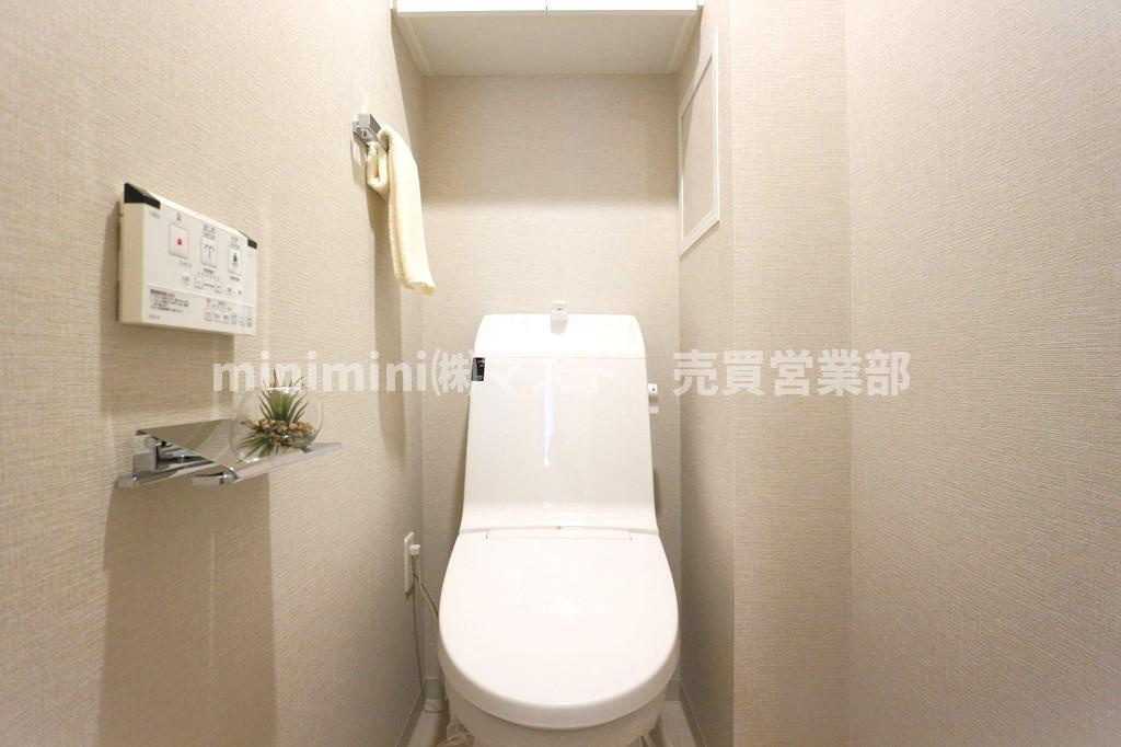 ラシュレ天満橋のトイレ