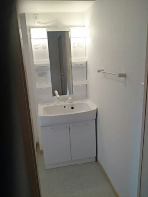 【洗面所】 | ＮＭＯＮ　Ｄ | 【ＮＭＯＮ　Ｄ】スペースが確保できる洗面所です