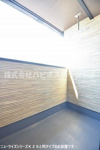 エスタブレＡのバルコニー|お洗濯にも便利なバルコニー付き