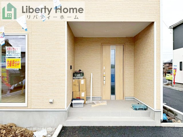 つくば市台町第3　新築戸建　1号棟のエントランス