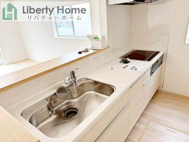 つくば市台町第3　新築戸建　1号棟のキッチン