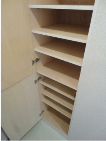 ライオンズマンション太子堂第２　リノベーション　浴室乾燥　南向き　の収納