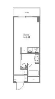 ライオンズマンション太子堂第２　リノベーション　浴室乾燥　南向き　の間取り