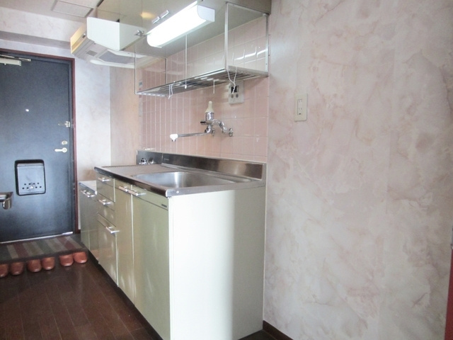 王子北ウイングのキッチン|2口コンロ設置可のキッチンで、このスペース！