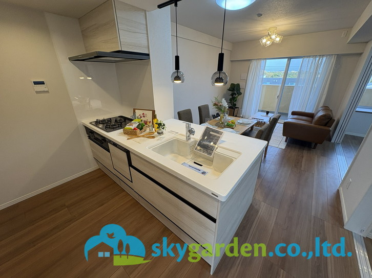 ココタウンヒルトップマリーナのキッチン