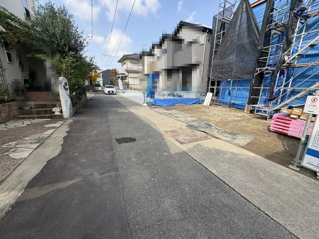 【その他】 | 糟屋郡須恵町旅石27期　1号棟（全1棟）【仲介手数料無料・0円】 | 現地写真。前面道路です。