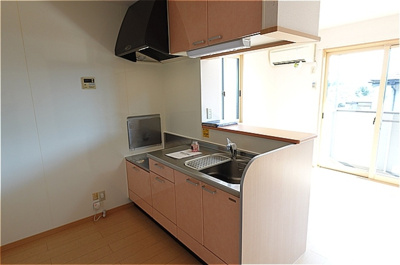 【キッチン】 | アルテール･ヒルズ Ｂ | 対面キッチン