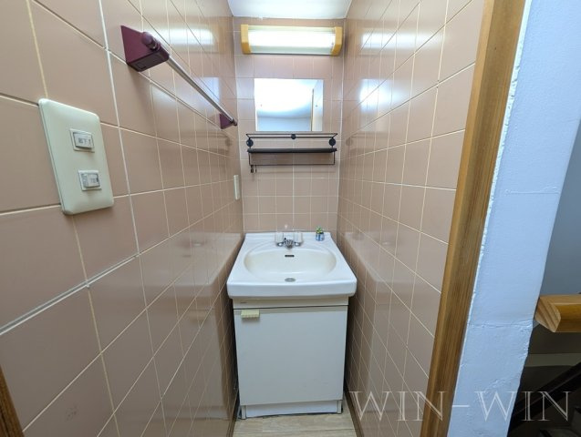 アルプスビルの洗面所