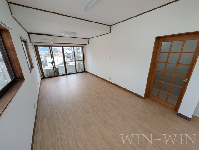 アルプスビルの寝室