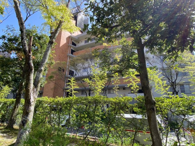 東大路高野第３住宅の外観