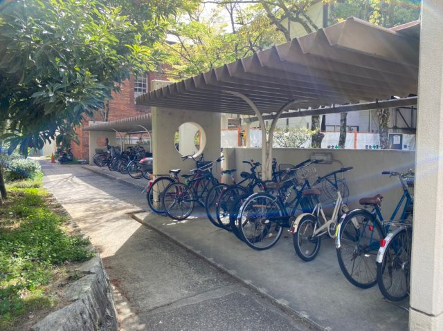 東大路高野第３住宅の駐輪場