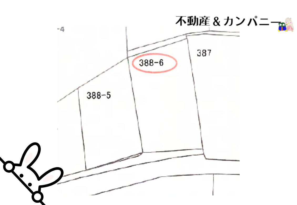 松山市吉藤２丁目の売地の土地図