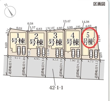 【区画図】 | リーブルガーデン和泉市伯太町３期 | 区画図