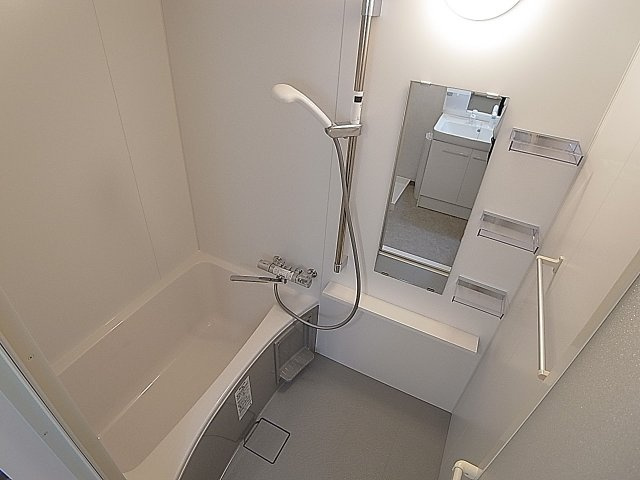 KUSABAマンションの浴室|入替済みの綺麗なバスルーム