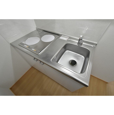 【キッチン】 | ブランノワール船橋 | コンパクトなキッチンで掃除もラクラク