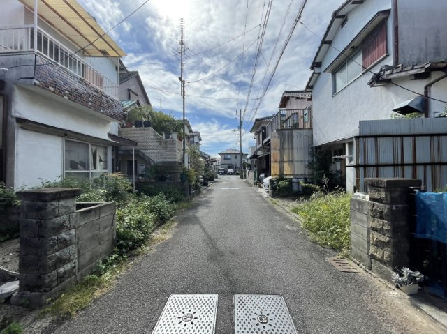 西長戸町土地2の外観|南から北向いての写真です。