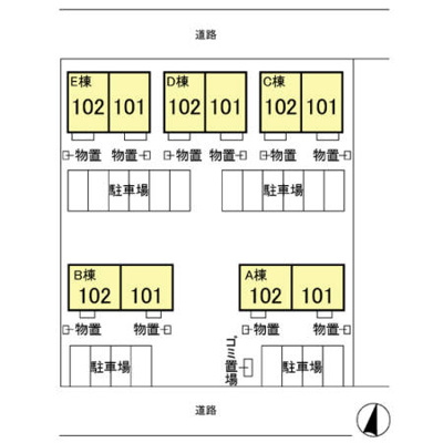 【区画図】 | シャテーニュ Ｃ