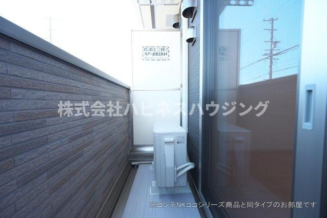 Ａｉ－ＨｉｇｈｔｓⅡＢのバルコニー