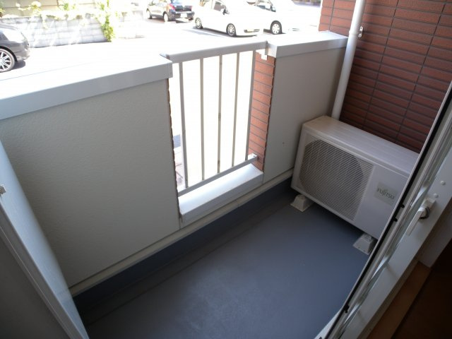 サワーパルシェのバルコニー