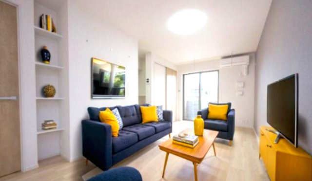 ヤングウッズ柏の葉Ⅰの居間・リビング|CGで家具等を配置したもので、家具等は含まれません。※同施工会社、同型タイプです