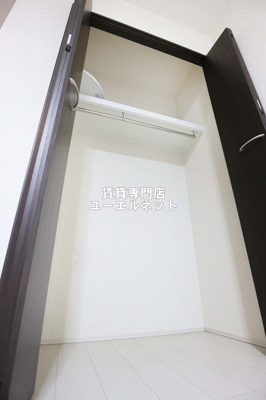【収納】 | フジパレス江坂Ⅲ番館 | クローゼット付きでお部屋もスッキリ♪