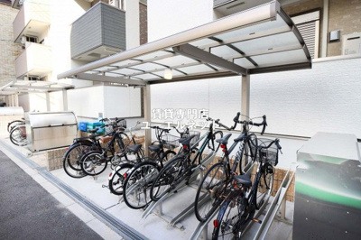 【その他共用部分】 | フジパレス江坂Ⅲ番館 | 自転車通勤にも便利な駐輪場付き♪