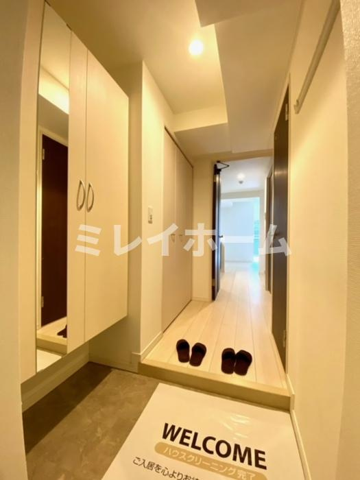 ルミエール品川橋の玄関
