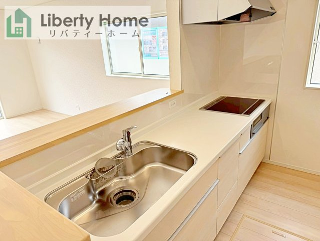 つくば市台町第3　新築戸建　2号棟のキッチン