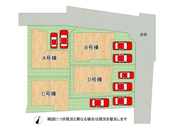ハートフルタウン堺中区福田２期の区画図