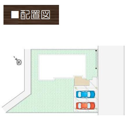 古河市大堤　新築戸建　11号棟の区画図