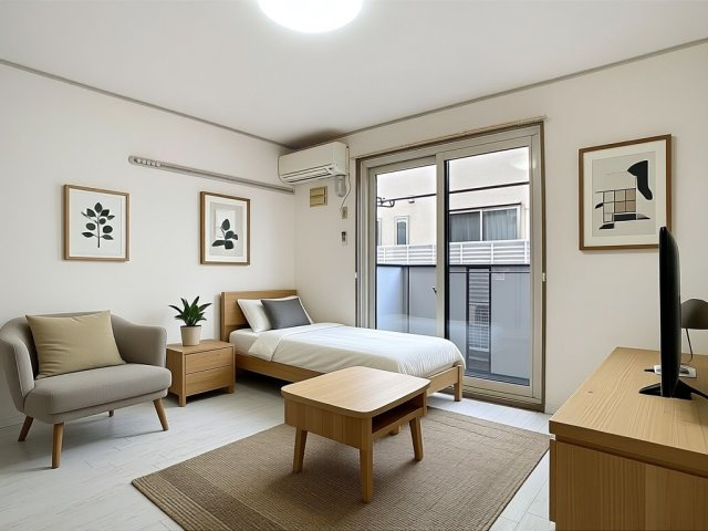 セジュールまえたの洋室|【画像はイメージですので実際に家具家電インテリアはついておりません】