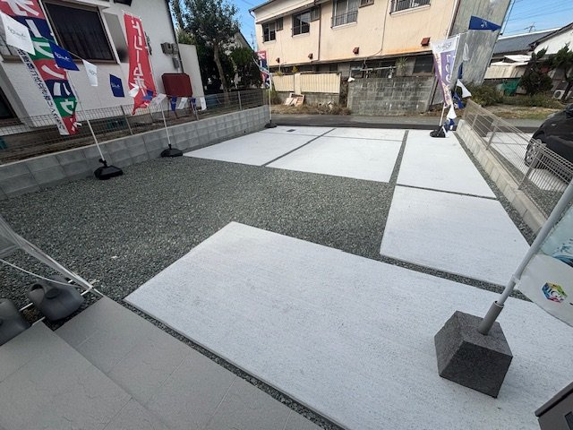 大牟田市歴木　1号棟の駐車場