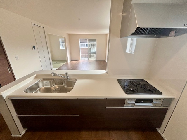 大牟田市歴木　1号棟のキッチン