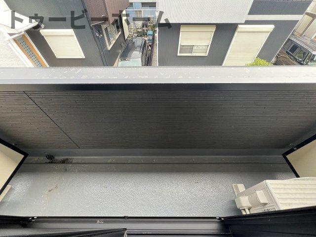 Mark Duo狭山Ⅳのバルコニー|広々としたバルコニーです