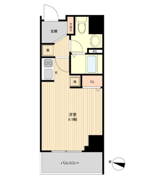 オーキッドレジデンス浦和の間取り|間取り図です