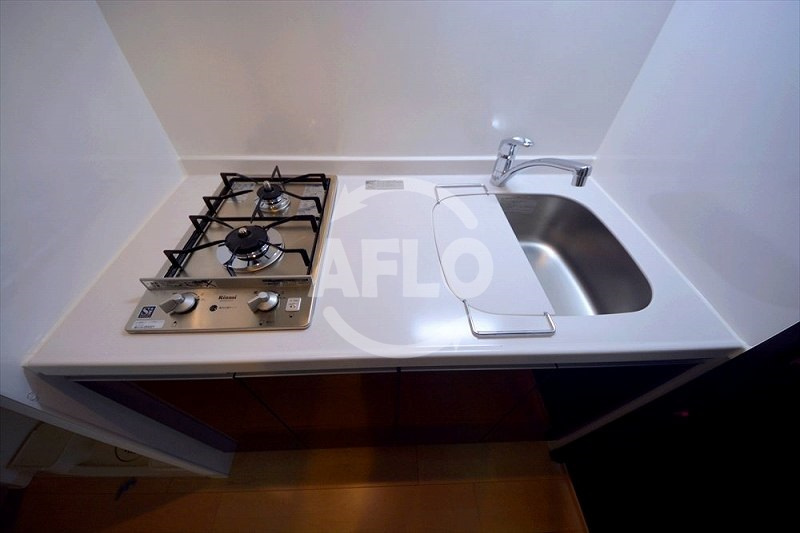 アーデンタワー本町イーストのキッチン|アーデンタワー本町イースト　ガス2口コンロシステムキッチン