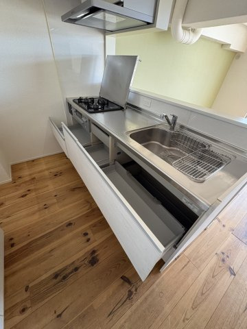 ニュー千早団地二棟のキッチン|キッチンでお料理をお楽しみください