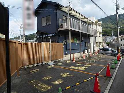 東区上温品1丁目の前面道路含む現地写真